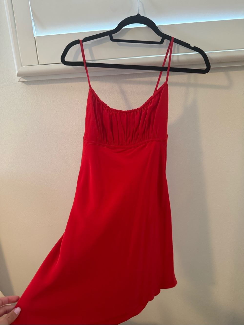 Réalisation Par Red Spaghetti-Strap Slip Dress